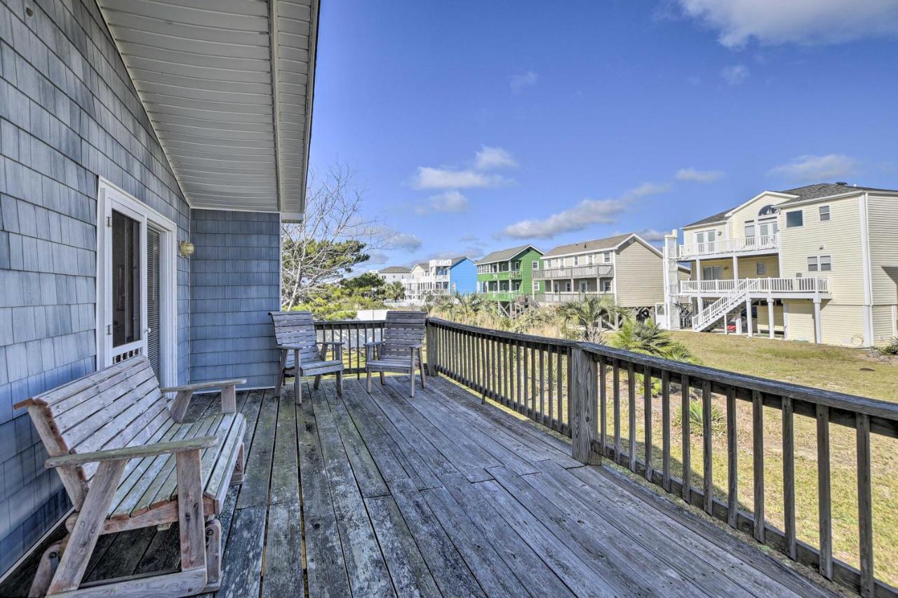 2nd-Row Holden Beach Abode - Steps to Ocean! Exterior foto